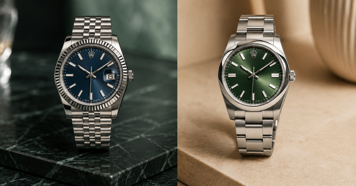 Rolex Datejust vs Oyster Perpetual
